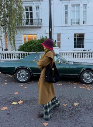 最最经典的格纹，也能穿出不一样的时尚品味